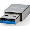 Adapteris USB Nedis CCTB60925AL USB-A - USB-C Sidabrinė (CCTB60925AL)