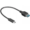 Adapteris USB PremiumCord USB-C - USB 3.1 M-F 20cm