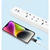 Adapteris USB Puluz Pu657b USB-C - Lightning Sidabrinė (SB9098)