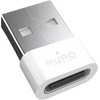 Puro USB-C - USB-A adapteris - Baltas