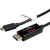 Adapteris USB Roline USB-C - DisplayPort Juodas (11.04.5958)
