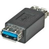 ROLINE USB 3.0 adapteris, A tipo F į A tipo F, juodas
