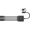 Adapteris USB Sandberg 136-81 USB-A + USB-C - 2X USB-A +2X USB-C Juodas (136-81)