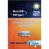 Smile Light USB adapteris Smile SLA-MTC-MB USB-C - MicroUSB Baltas (SLA-MTC-MB MicroUSB)