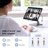 USB adapteris Techly USB-C - 3,5 mm lizdas Juodas (ICOC USBC-DAC24J)