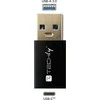 Adapteris USB Techly USB-A - USB-C Juodas (IADAP-USB3-AFT)