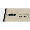 Unitek USB-C adapteris su mikro USB A1050ABK03