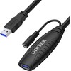 Unitek Stiprintuvas signalas, USB 3.1 ilgintuvas 15m