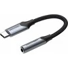 Ausinių lizdo USB-C adapteris iki 3.5 mm Vention BGJHA 0.1 m