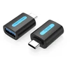 Vention USB adapteris CDUB0, USB-C kištukinis USB 3.0 lizdas (juodas)