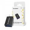 Wozinsky W10GY1S USB-C – USB-A 3.2 10Gb/s Adapteris – juodos spalvos