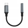 Wozinsky WACM-01 USB-C Adapteris - 3.5mm Mini Jack - Juodas