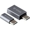 USB adapteris Yenkee YTC 021 USB-C - USB Sidabrinis (45014214)