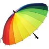 Adar Parasol Rainbow rankinis sulankstomas skėtis
