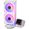 Adata Xpg WAK XPG LEVANTE II 240 (2*120 mm ARGB ventiliatorius) balta mažmeninė prekyba