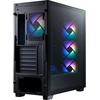 ADATA XPG LANDER 500 korpusas, vidutinio dydžio bokštas, be maitinimo bloko, 4x 120 mm ARGB ventiliatoriai, juodas