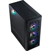 ADATA XPG LANDER 501 korpusas, vidutinio dydžio bokštas, be maitinimo bloko, 4x 120 mm ARGB ventiliatoriai, juodas