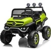 Ramiz Elektromobilis Mercedes Benz Unimog 4x4, Žalias