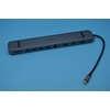 Ausinės Adesso Plusonic USB-C Docking Adapteris/Hub 9in1 su HDMI/DP/LAN/USB