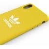 Adidas Molded Case Canvas dėklas iPhone Xs Max - geltonas