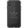 Adidas Clear Case Silikoninis dėklas Apple iPhone X / XS Transparent - Juodas (EU Blister)
