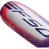 Adidas Futbolo apsaugos na golenie piszczele nagolenniki F50 EU Club balta ir-violetinė-oranžinė KE5202 L