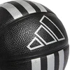 Krepšinio kamuolys adidas 3-Stripes Rubber Mini juoda HM4972 (3)