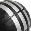 Krepšinio kamuolys adidas 3-Stripes Rubber Mini juoda HM4972 (3)