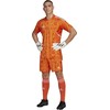 Vyriški marškinėliai adidas Condivo 22 Goalkeeper Jersey Short Sleeve oranžinė HB1621 (S)