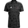 Adidas Vyriški marškinėliai Condivo 22 Goalkeeper Jersey Short Sleeve juoda HB1619 (XL)