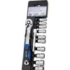 ADLER Rinkinys KLUCZY NASADOWYCH 1/4" 12 vnt