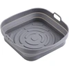 Adler AD 6735 Tacka silikonowa do frytkownicy powietrznej | kwadratowa | 19,7 cm | daugkartinio naudojimo | silikon spożywczy bpa free