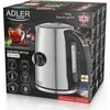 Adler | Virdulys | AD 1340 | Electric | 2200 W | 1.7 L | Nerūdijantis plienas | 360° rotational base