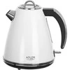 Adler | Virdulys | AD 1343 | Electric | 2200 W | 1.5 L | Nerūdijantis plienas | 360° rotational base | Baltas
