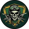 Adobe ETIKETĖ / PATCH SKULL Pultas
