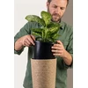 Adoni Jutos vaza boho su įdėklu 47 cm – rankų darbo (adoni47)