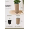 Adoni Jutos vazonėlis boho su įdėklu 57 cm – rankų darbo (adoni57)