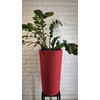 Adoni Doniczka bawełniana raudona su wkładem 47 cm – ręcznie robiona (adoni-ba-red-47)