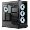 „Aerocool P500A“ kompiuterio korpusas, vidutinio dydžio bokštas, ATX, grūdintas stiklas, RGB - Juodas