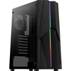 Kompiuterio Korpusas - Aerocool Mecha Midi Tower ATX, Micro ATX, Mini-ITX, Juodas
