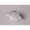 Mondex ADRIANNE Serwetnik sidabrinė listek 4,5x7x4cm