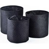 Mondex „Affek Design SARA Juodas COMPLETE 3 COS“ I38xA38cm, M34xA34cm, S30xA30cm