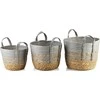 Mondex BALI Komplet 3 koszy 33x33x26/28x28x23/23x23x20cm