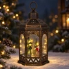 KOOPMAN Affek Design dekoratyvinis LED žibintas 32 cm - Kalėdų Senelis
