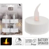 Ambiance Light Rinkinys 4 ŚWIECZEK Arbatos lemputė LED laikmatis Baltas 840964