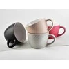 Affek Design SALLY LINES Juodas Puodelis 480ml 11x14.5x8cm