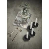Affek Design Set Žvakidė ir Žvakių Žirklės Bercato - 18x6cm - 19x2,7 cm - Nerūdijantis plienas - auksinė danga - Auksinė
