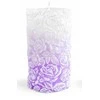 Affek Design Mondex Žvakės cilindras mažas 8x10cm ROSE alyvinis parafinas