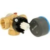 Afriso 3 krypčių rotacinis maišymo vožtuvas ARV 382 Vario ProClick + ARM 343 ProClick, DN20, Rp3/4", Kvs 3,5-9