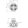 Afriso ARV 486 PROCLICK DN40, RP1 1/2", KVS 24